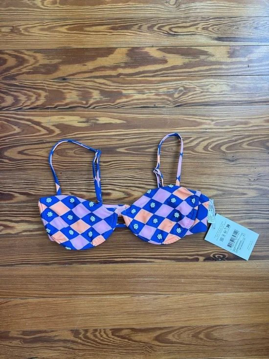 Maaji Like a Diamond Amatista Underwire Top Medium NWT - Picture 4 of 6